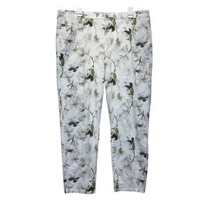 Buffalo David Bitton Havana High Rise Skinny Jeans Women’s 16 Floral Print